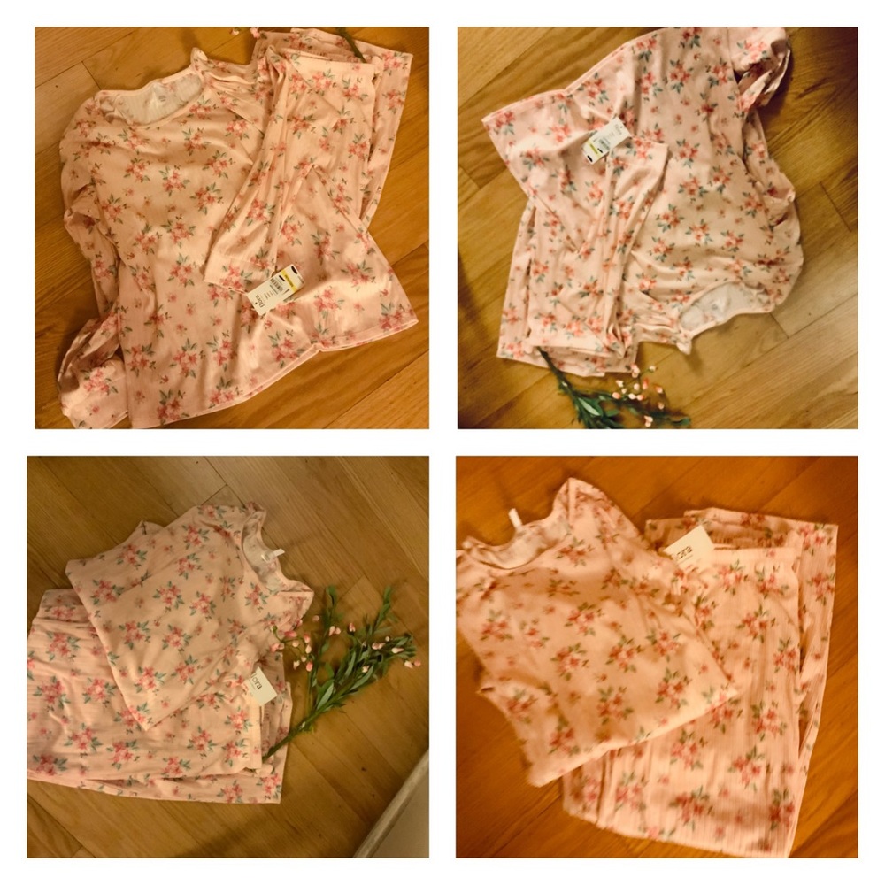 PJ Set By Flora Size Med New / Tags 🎀